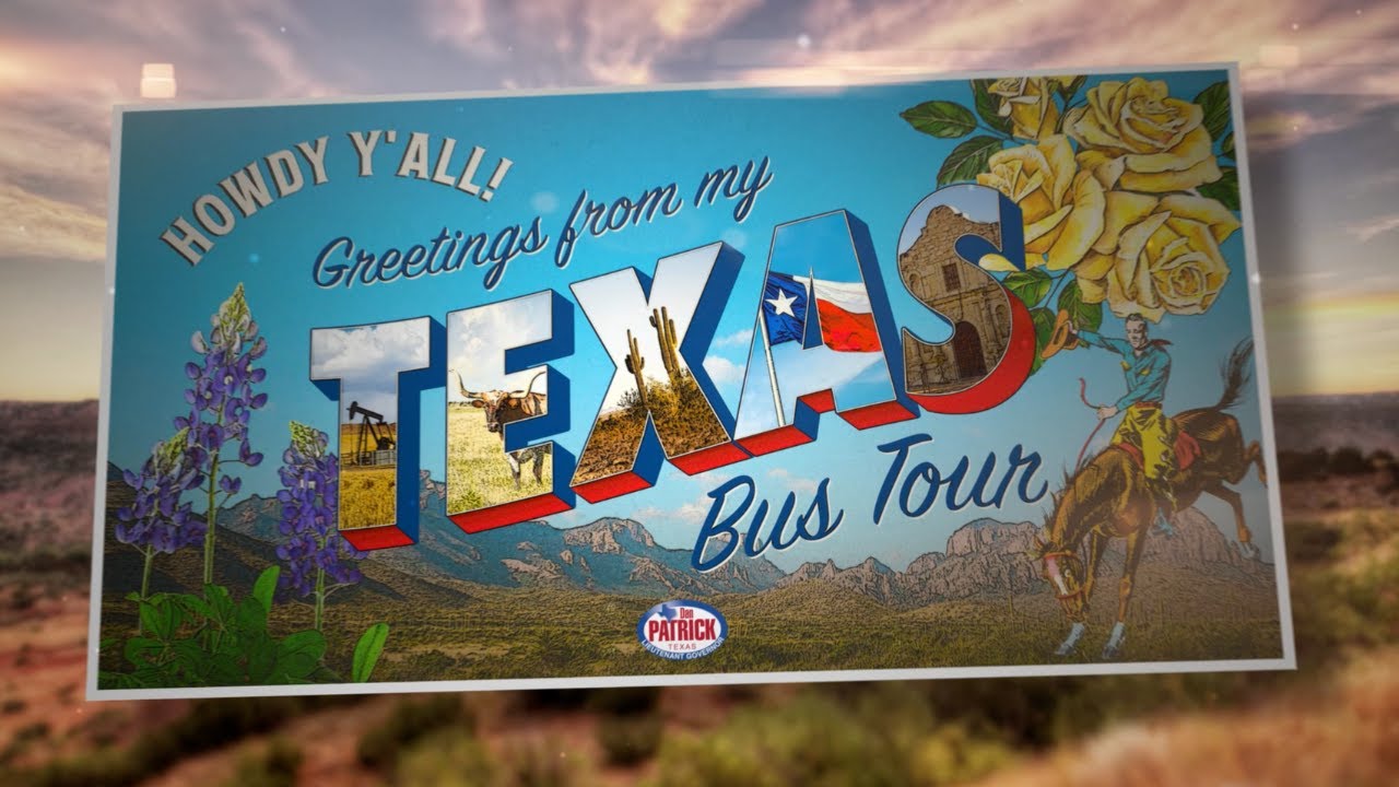 2022 Rural Texas Bus Tour | Lt Gov Dan Patrick