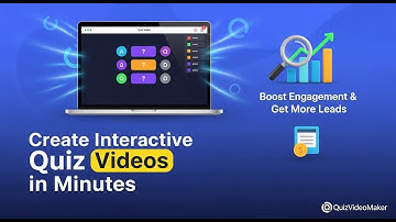 Create Interactive Quiz Videos in Minutes Boost Engagement and Get More Leads with Quiz Video Maker