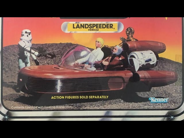 1977 Land speeder from kenner - YouTube