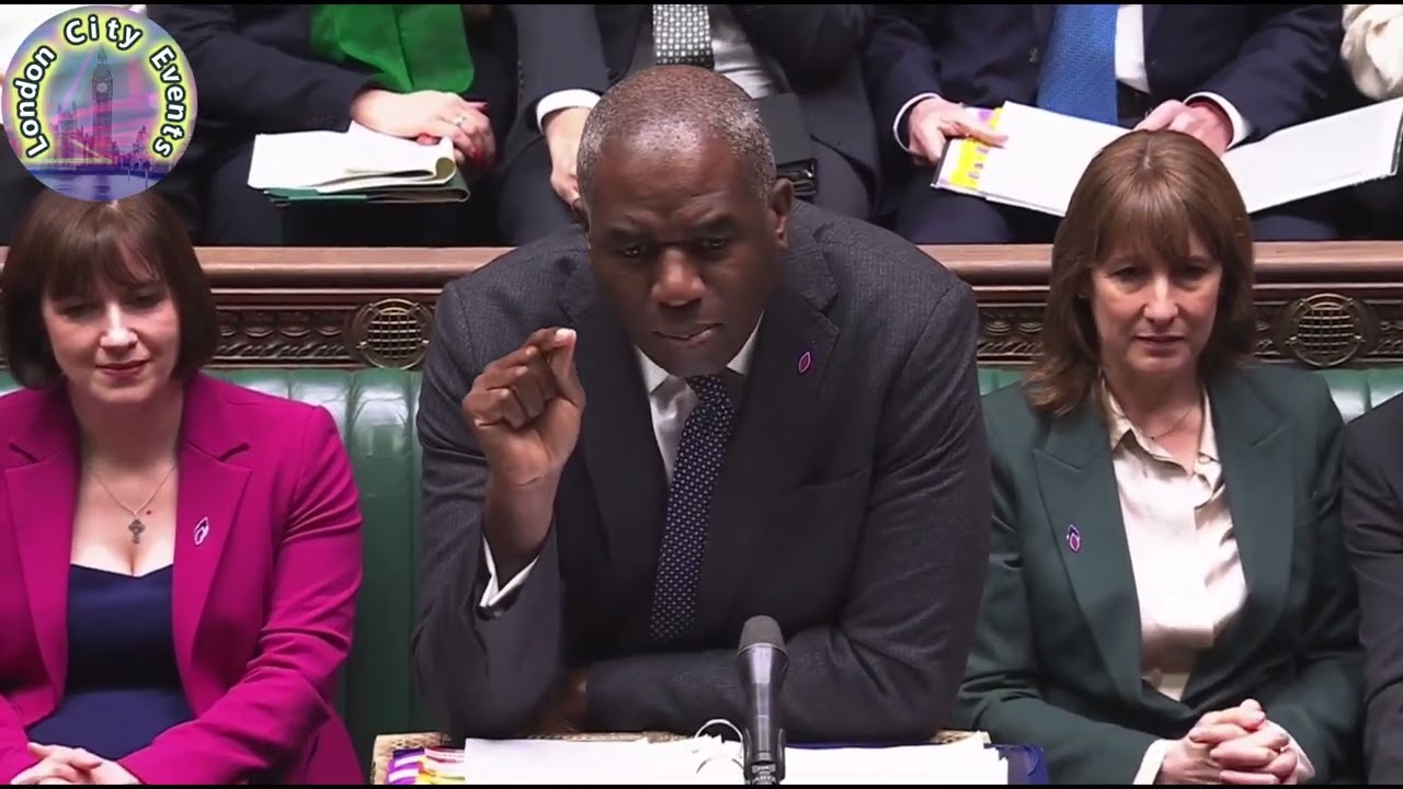 David Lammy loses it at Prime Minister’s question time ￼28/1/26