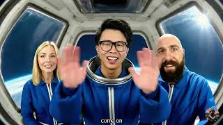 🌌 My Space Vlog: Floating in Zero Gravity & Seeing Earth from Orbit! 🚀