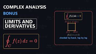 Complex Analysis: limit, continuity, differentiability, and Cauchy's theorem