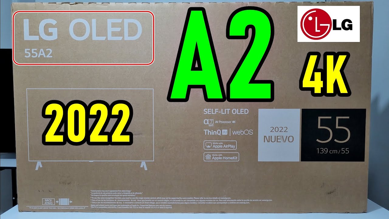 LG A2 OLED: UNBOXING AND FULL REVIEW - 4K Smart TV with Dolby Vision 