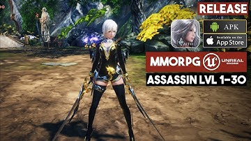 Sky Gate Faith Framework Gameplay Android - Open World MMORPG UE4 Release