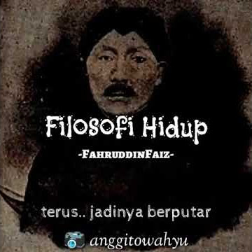 Story WA/ Instagram NGAJI FILSAFAT Dr Fahruddin Faiz 'Filosofi Hidup' Filsafat Jawa