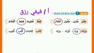 الصف الاول الابتدائي الترم الثاني نافذة لغة عربية المحور الرابع لاحظ وتعلم ص (١٣٧) أ / فيفي رزق