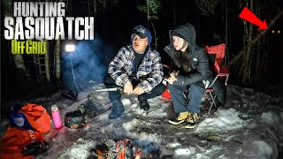 (HUNTING A NEW BIGFOOT SPECIES!) Our ENCOUNTER HUNTING SASQUATCH CAMPING In HAUNTED MOUNTAIN RANGE