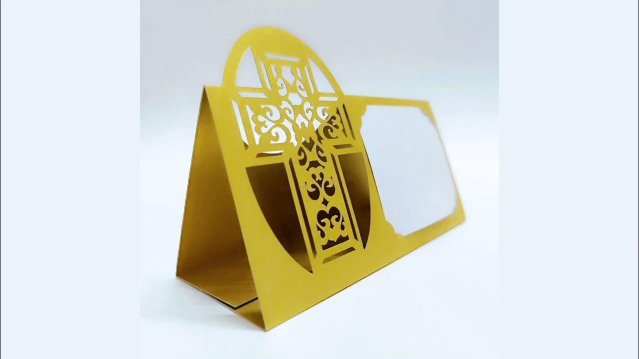 How to make place cards with your Cricut SVG cut files templates table