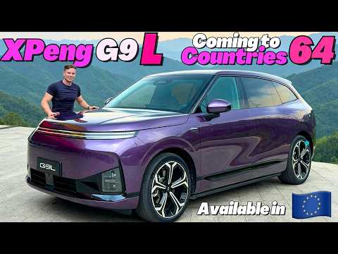XPeng G9 L - GLOBAL model for 64 COUNTRIES!  An SUV that will change the GLOBAL AUTOMOTIVE Landscape