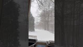 Snowstorm And Possible Meteor Impact 