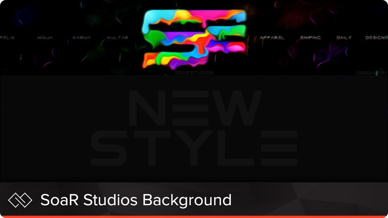 SoaR Studios Background - Mark van Leeuwen + NEW STYLE!