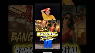 BANGLES slow dance tutorial | sanju rathod | isha malviya | trending dance | priti ke parindey dance