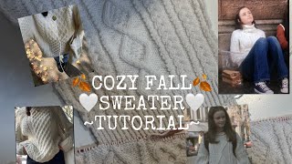 【THE MOZZ】Nay Cable Knit Set-up How to Knit the Cable Stitch (C6F) - YouTube
