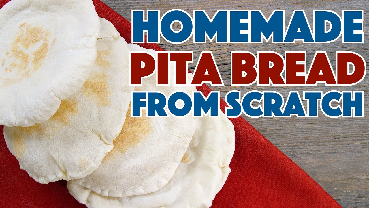 Easy Pita Bread Recipe   First Try! - Glen And Friends Cooking