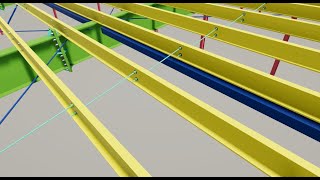 Tekla structures | How to Create sag rod in tekla structure easily