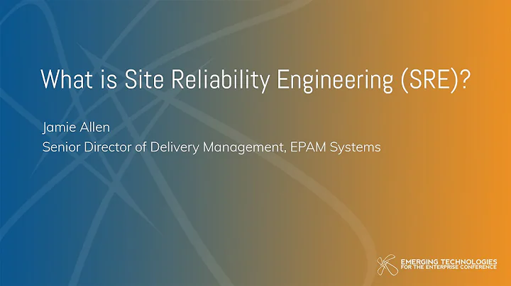 Jamie Allen  What is Site Reliability Engineering ...