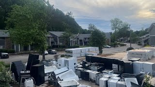 Residents say they weren’t given enough time to relocate from condemned College Park apartments