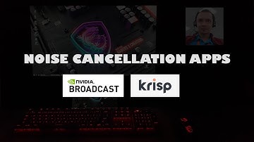 Krisp and NVIDIA Broadcast - Noise Cancellation Apps [Language: Tagalog]