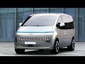 New 2022 Hyundai Staria - Premium Family Minivan Interior & Exterior
