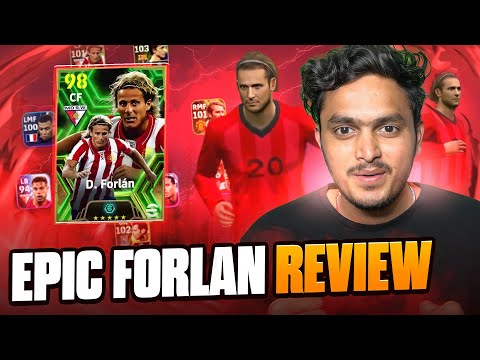 EPIC D.FORLAN REVIEW BEST CF💥💥 Spanish league pack #efootball