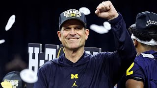 Where will Jim Harbaugh land if he leaves Michigan?