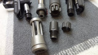 SilencerCo Sparrow Thread Specifications