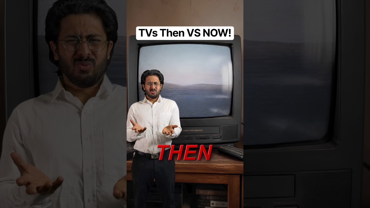 TVs Then VS NOW!