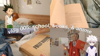vlog 005 | graduating, book unboxing, anime ٩(◕‿◕｡)۶