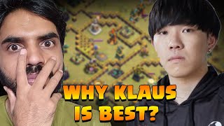 Klaus again Showed why he is best COC Player clash of Clans