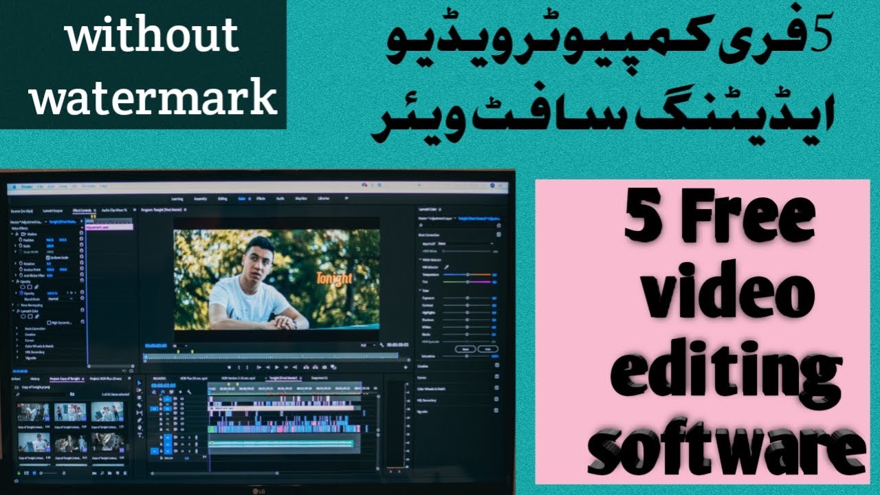 Top 5 Free Video Editing Software Without Watermark for