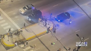 15-year-old boy shot during teen takeover in Streeterville - WGN News at 5