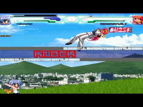 Mugen: Kano Kirishima (Me) vs Another Kung Fu Girl Z (A.I.)