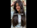 Hair spa routine at home haircare hairroutine haircare hairstyle cabincrew