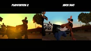 GTA San andreas | Original PS2 VS HD Xbox360