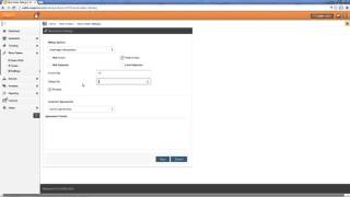 Setup New Installation Work Order Default Settings