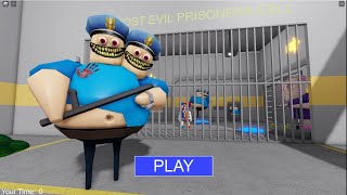 ESCAPE MUTANT SCARY BARRY PRISON RUN #roblox #scaryobby