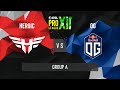 CS:GO - Heroic vs. OG [Inferno] Map 1 - ESL Pro League Season 12 - Group A - EU