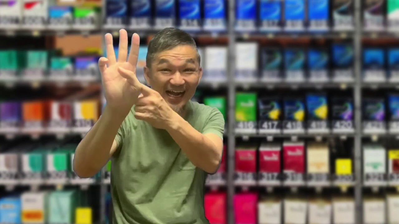 コンビニのタバコ