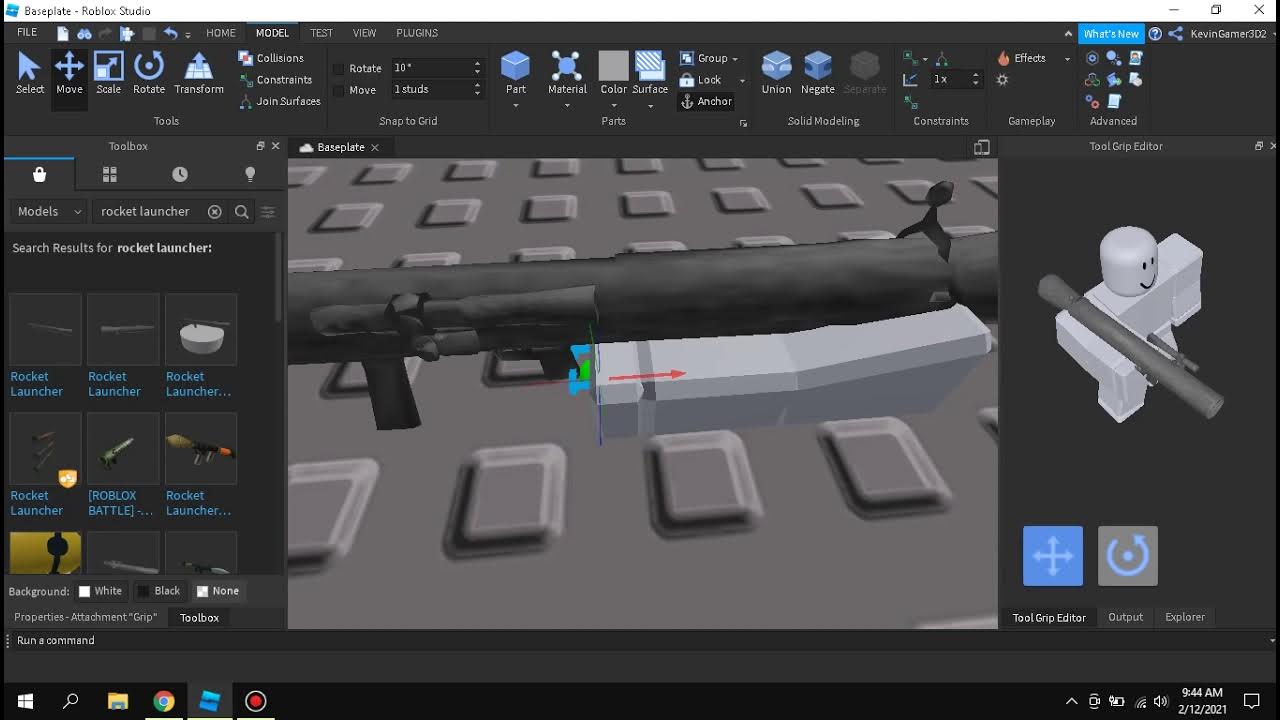 I just made a free version of Tool Grip Editor YouTube