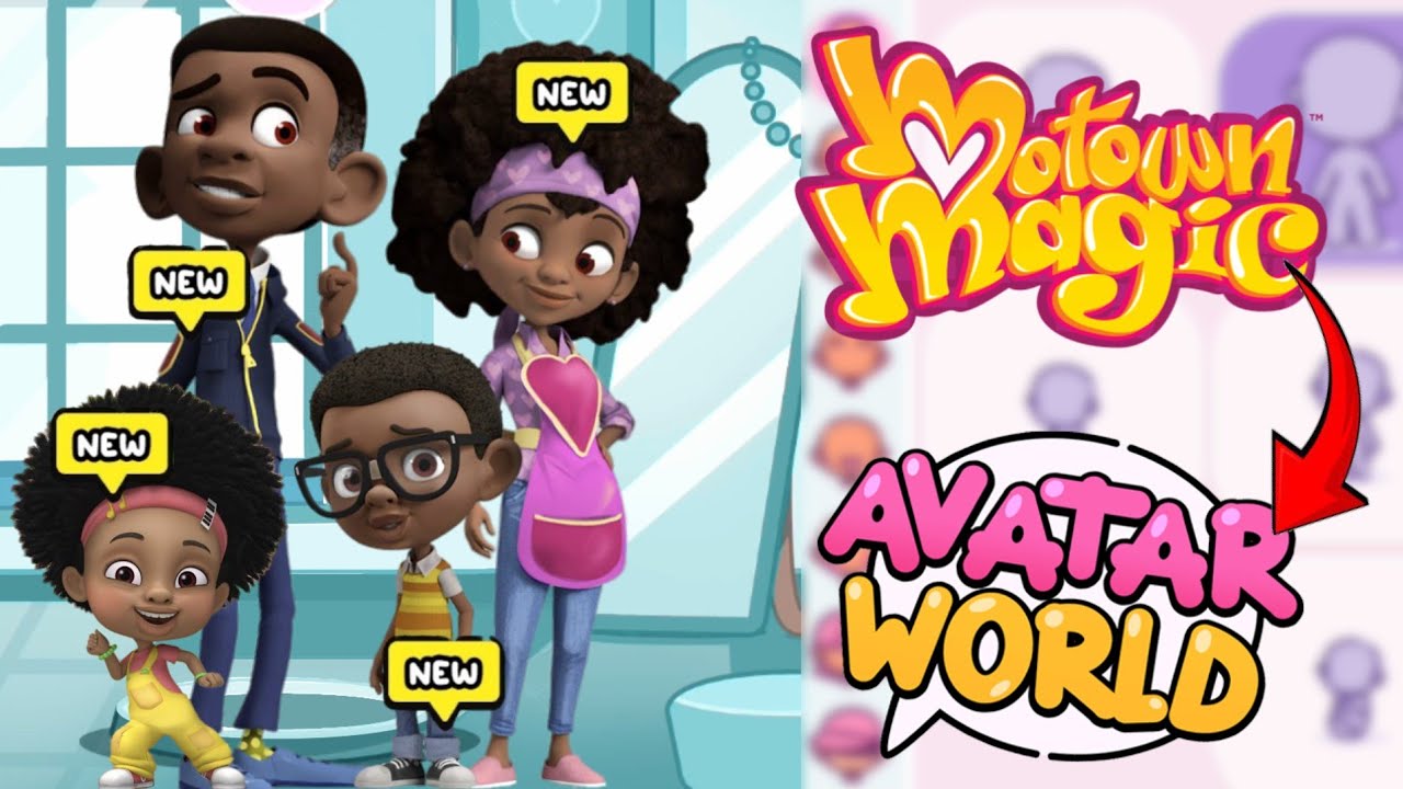 New How To Make MOTOWN MAGIC Characters In Pazu Avatar World 🎮🌍 # ...