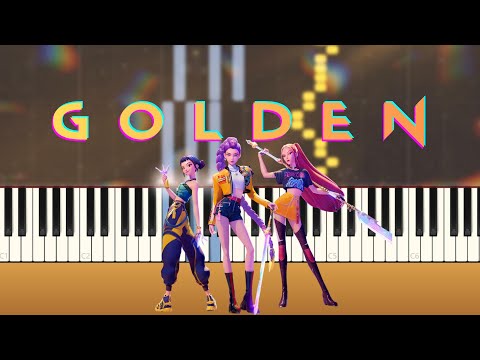 Golden (Piano Cover) - HUNTR/X (HUNTRIX), Audrey Nuna,  EJAE