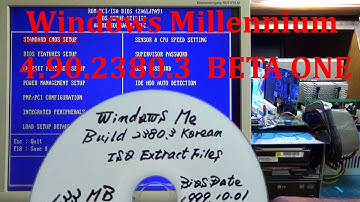 Windows Me Build 2380.3 Korean [Test Installation]