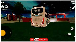 Maya Capital Bus Livery Game Play Gujarat All Travels Bus Simulator Indonesia Game Play