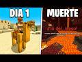 ¡Sobreviví 1 día en Minecraft Extremo y pasó ESTO! 🥵