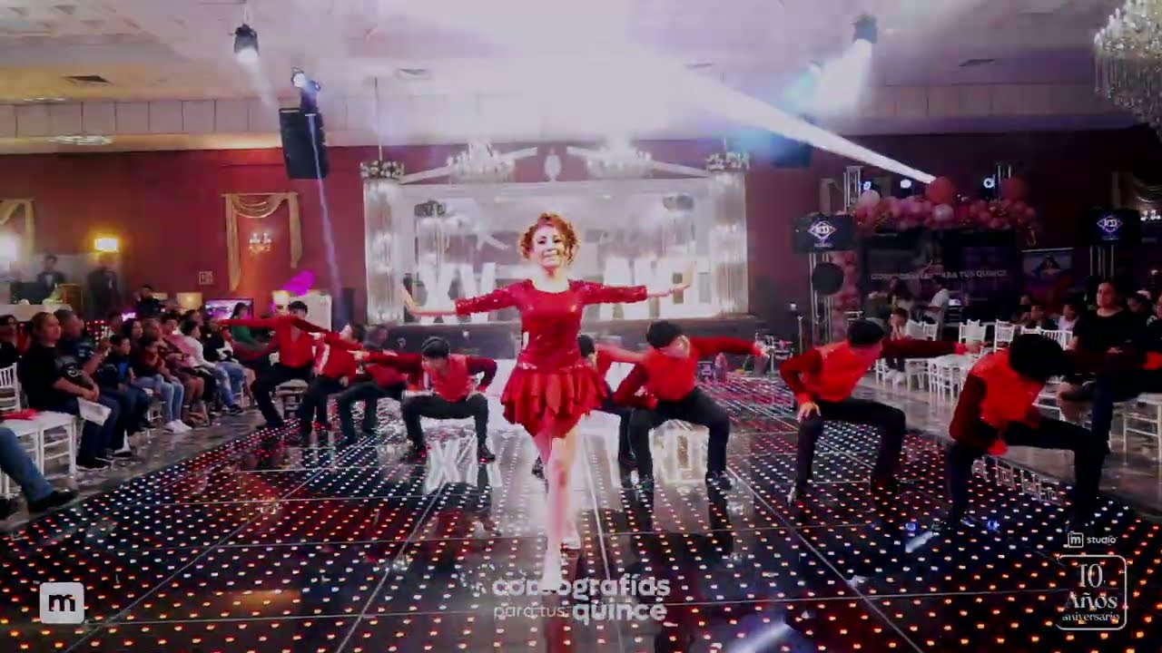 Merengue Latino 🔥⭐️ Coreografia de Quinceaños ⭐️💖 | M Studio | Expo Kristal | 15 Años