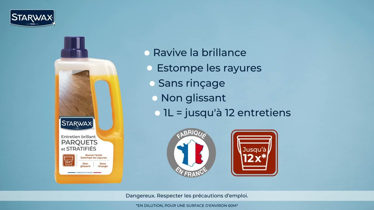 Entretien Raviveur Parquets Starwax