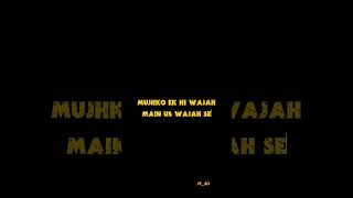 Tu hai khan female version aur love lyrics status blackscreen