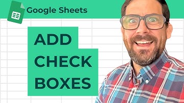 How to Insert Check Box in Google Sheets