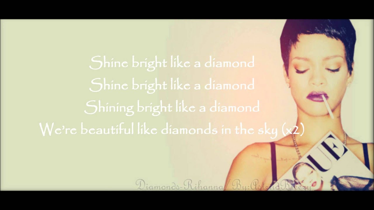 Rihanna Diamonds ♪Letra/Lyrics♪♥ YouTube Rihanna Diamonds ♪Letra/Lyrics♪♥ YouTube