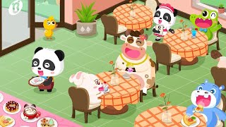 Baby Panda cafe | Baby bus screenshot 3